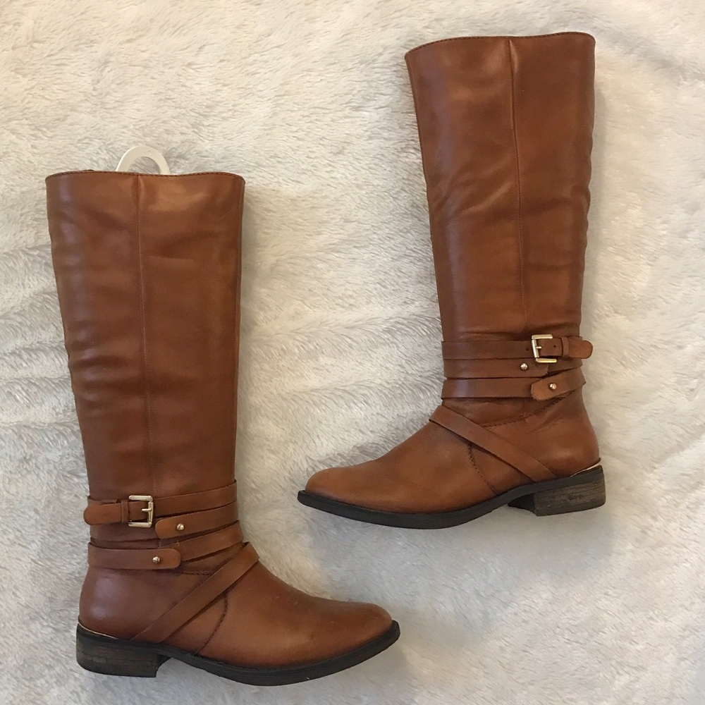 Brown riding boots - Picture 1 of 4