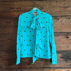 Tory Burch tie blouse