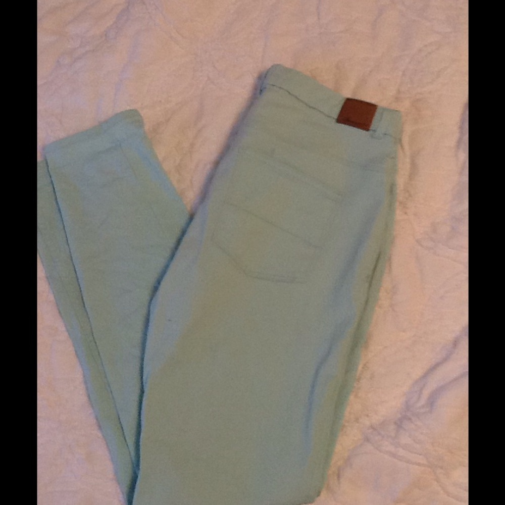 forever 21 mint jeans