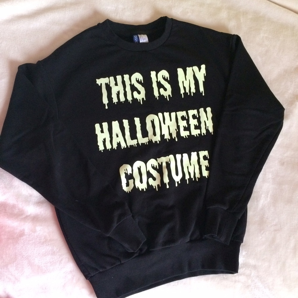 Black sweatshirt TOP