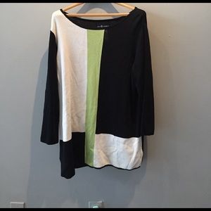 Sag Harbor Color Block Sweater