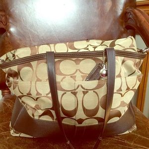 Coach diper bag