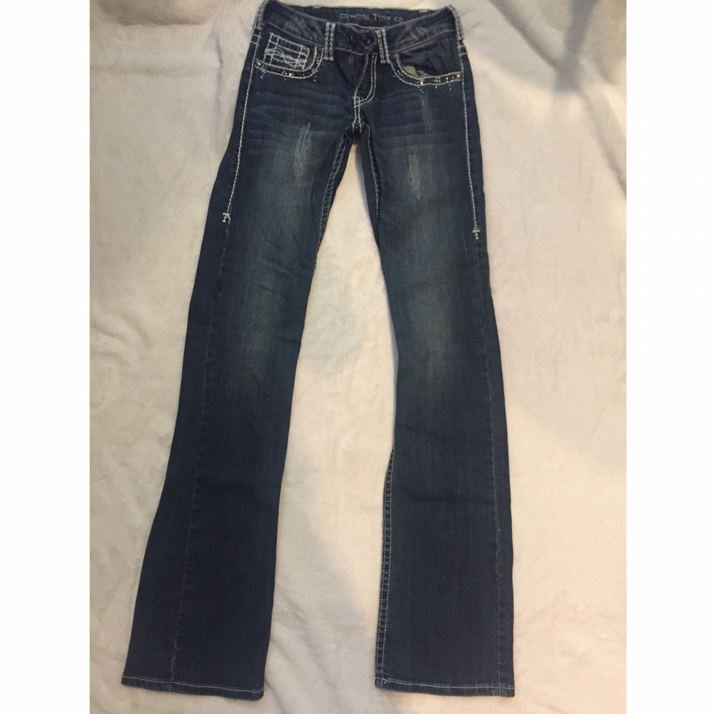 Cowgirl Tuff Bootcut Jeans size 24 x 37