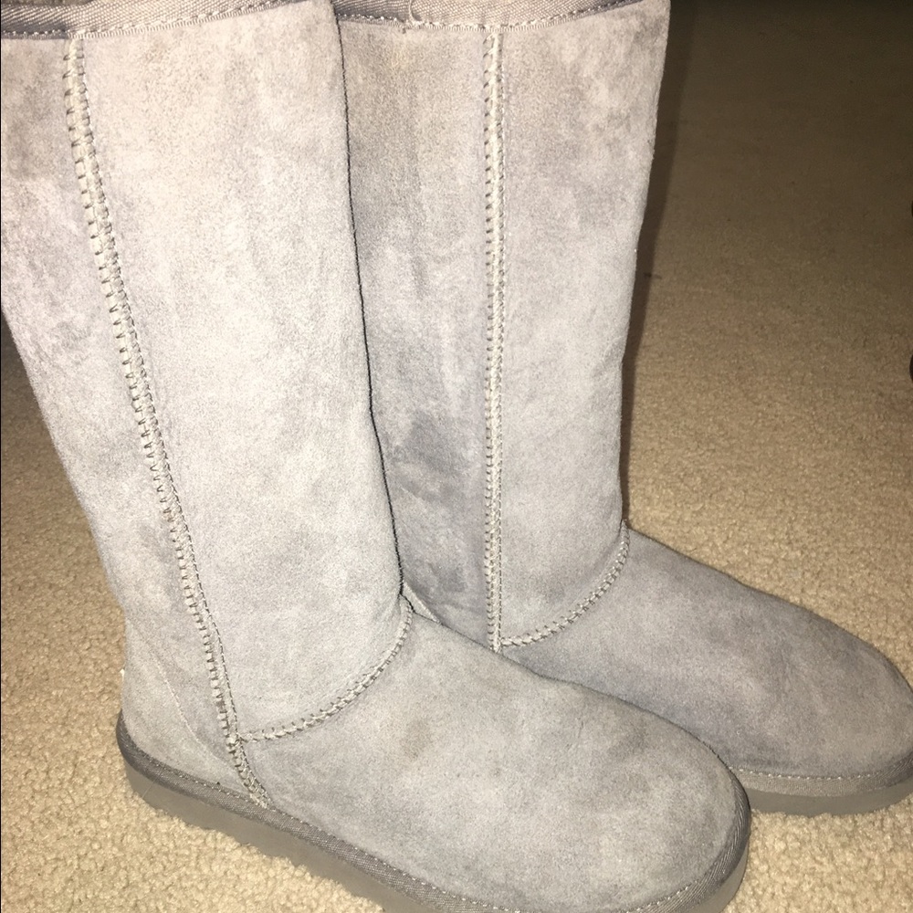 Gray UGG boots