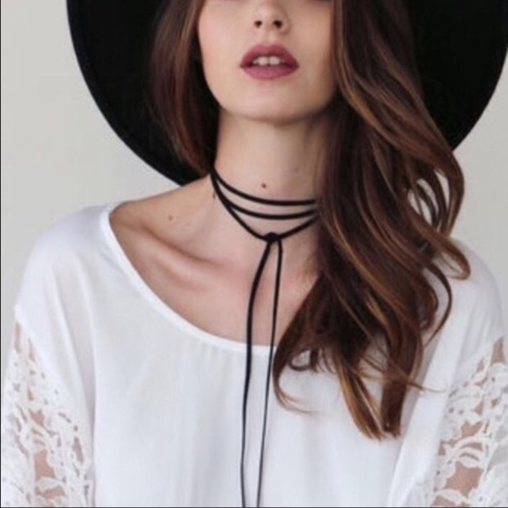 Sexy Lariat Long Choker Necklace, Brand New!!..