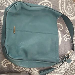 Blue coach bag