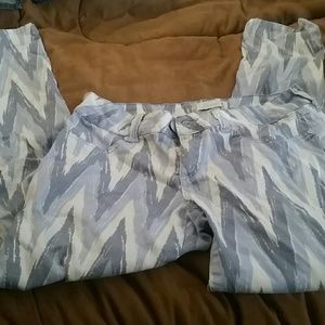 Chevron Skinny jeans