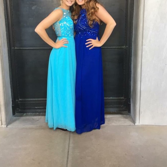 PROM DRESS!!! ONLY WORN ONCE/GREAT CONDITION - Picture 4 of 4