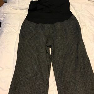Maternity grey dress pant, size 10