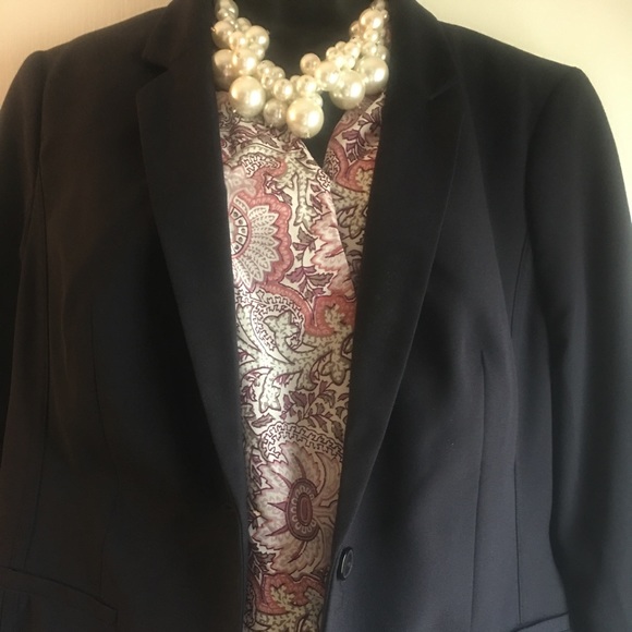 ⚜NWT Talbots Faux Wrap V neck blouse⚜ - Picture 4 of 5