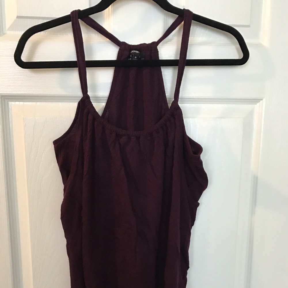 Plum purple tank