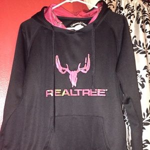 Real tree pink camo hoodie Real tree pink camo hoodie
