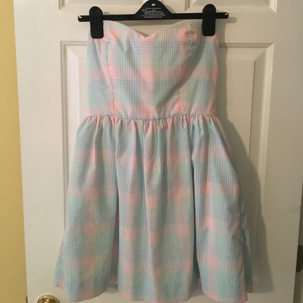 Custom made spring cocktail dress