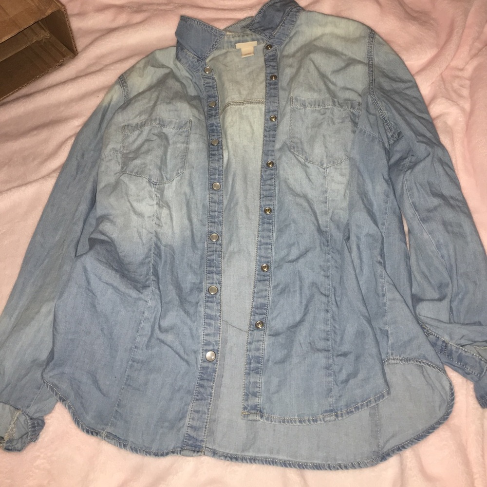 Mossimo jean shirt