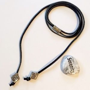 🆕Boho Chic Suede Wrap Choker Necklace