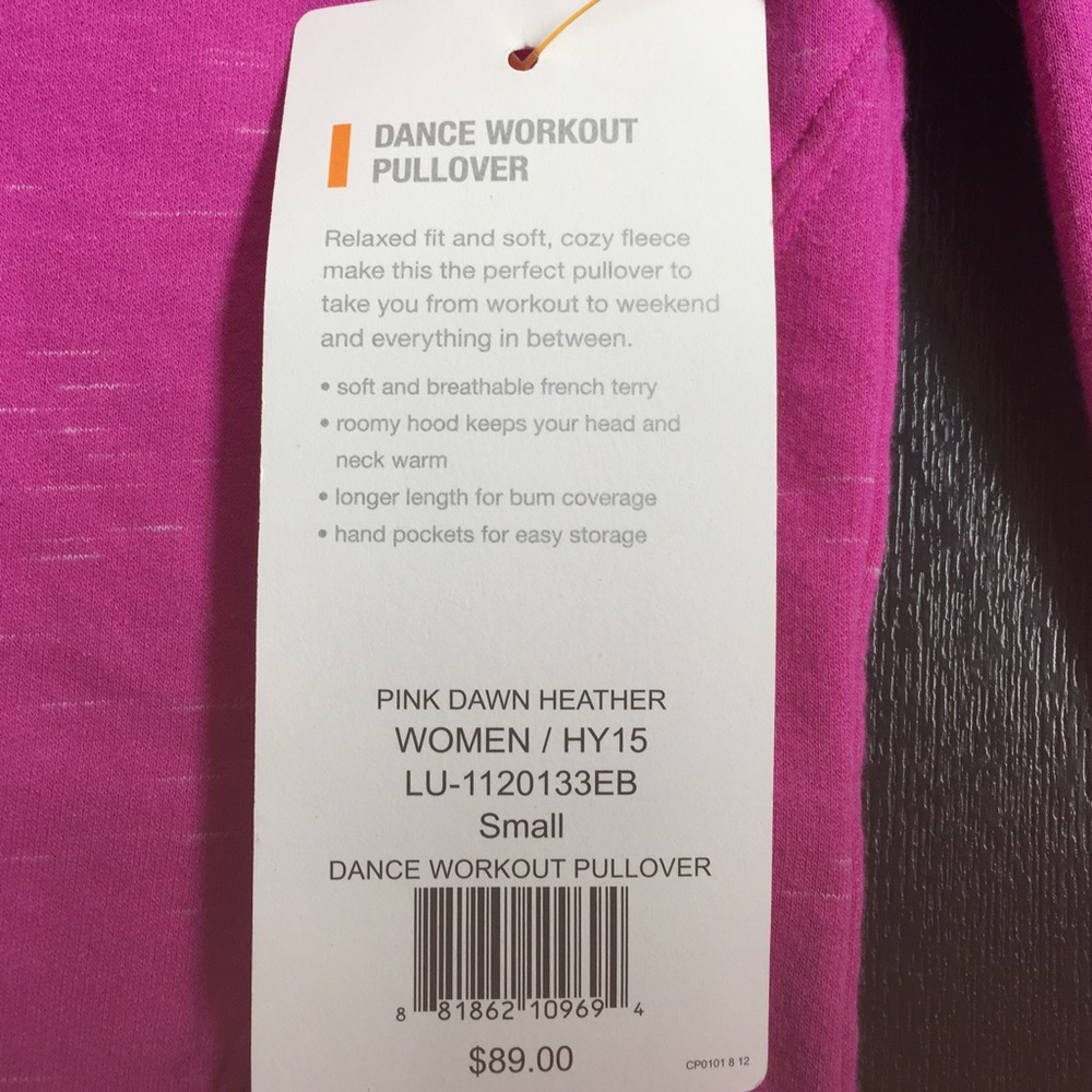 Lucy Dance Workout Pullover Brand New with Tags - Picture 5 of 6