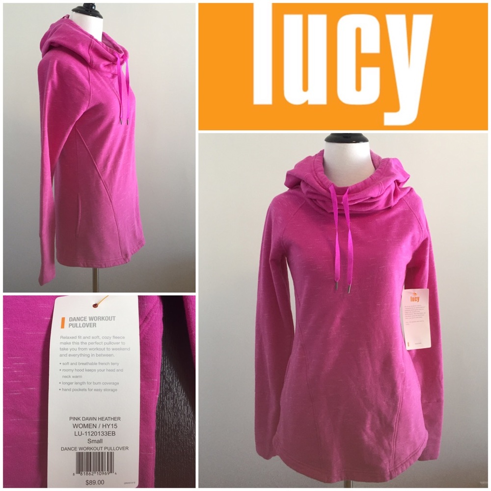 Lucy Dance Workout Pullover Brand New with Tags
