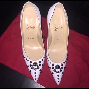 Christian Louboutin 100 mm Door knock pumps