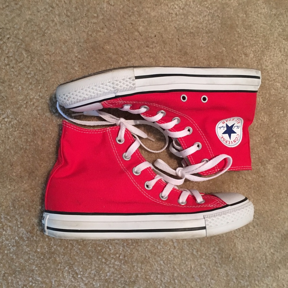 High top red Converse