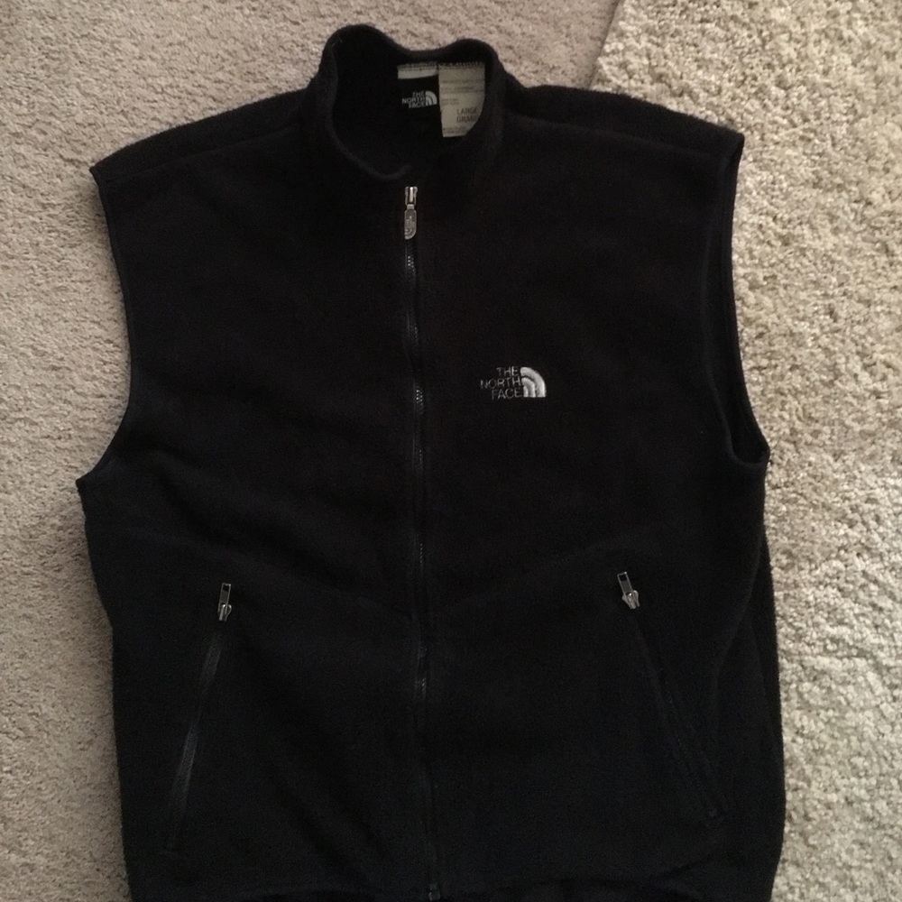North face fleece vest