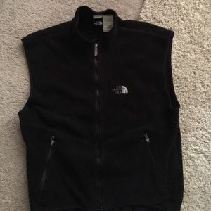 North face fleece vest