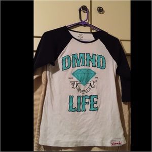 Diamond baseball shirt