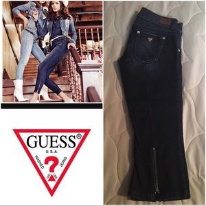 Blue Guess Capri jean