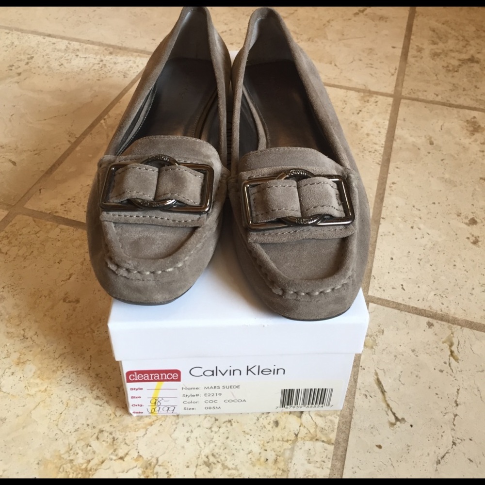 Calvin Klein flats