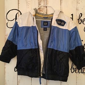 Lined Windbreaker with hood