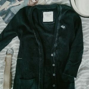 Abercrombie & Fitch Navy Cardigan