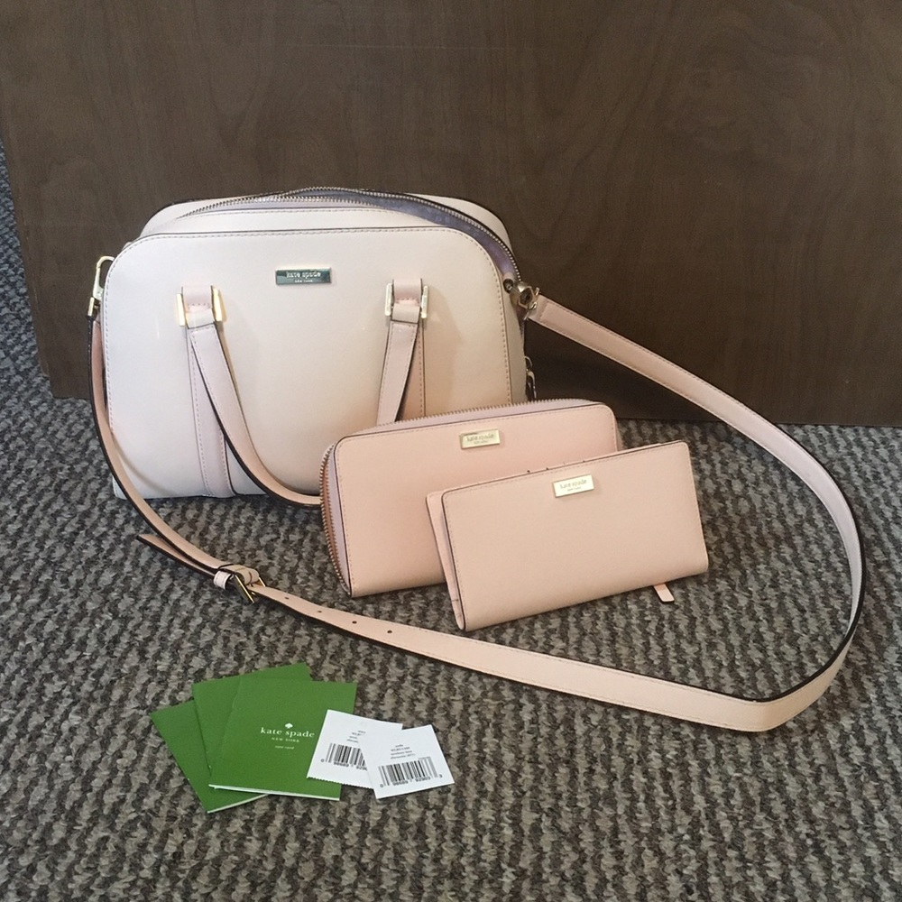 Kate Spade Newbury Lane Purse, Wallet & Checkbook
