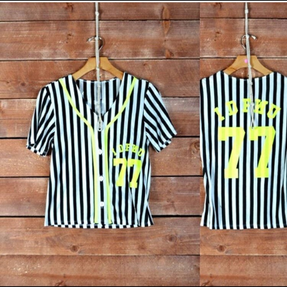 Baseball jersey tee and Marc tee bundle