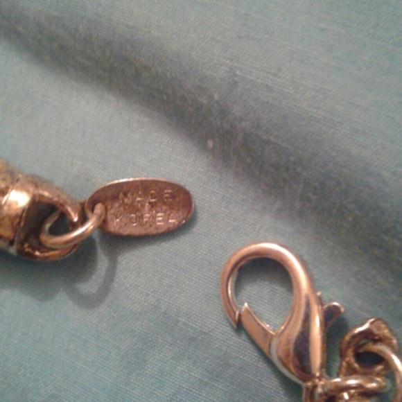 Vintage belt EXP silvertone linked round tubular pieces chain belt - Picture 3 of 6