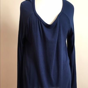 NWOT - Soft Joie Long Sleeve Blue Top Large