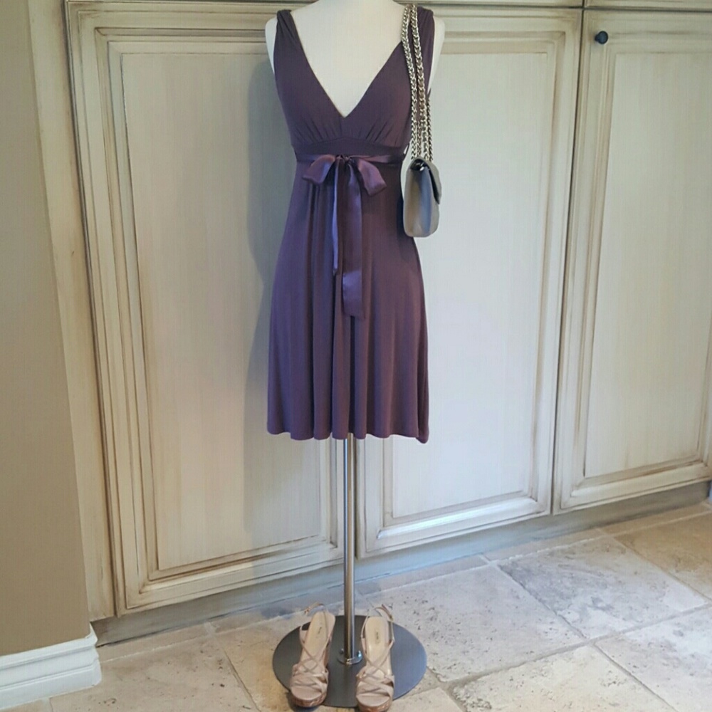 Ladies light plum color dress