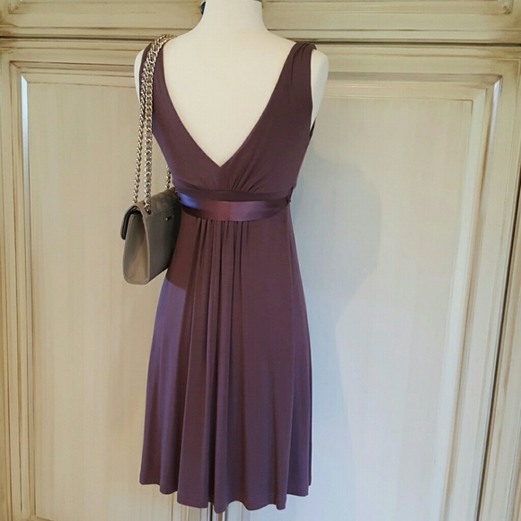Ladies light plum color dress - Picture 3 of 3