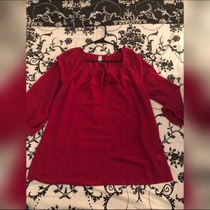 Fuchsia old navy blouse