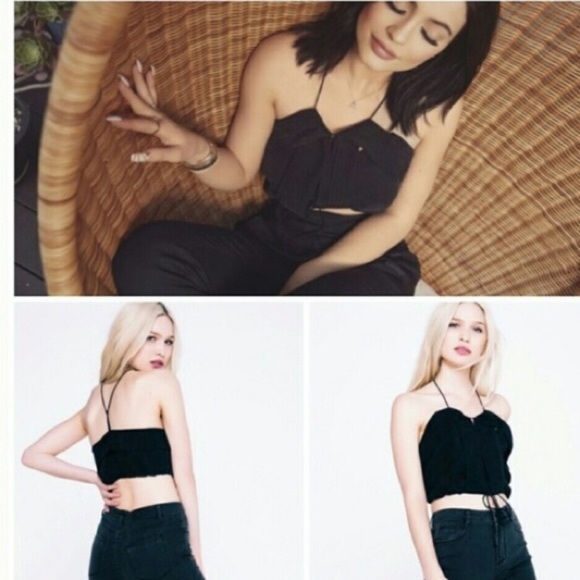 Kendall + Kylie by Nordstrom Crop Tank Top - Picture 2 of 4