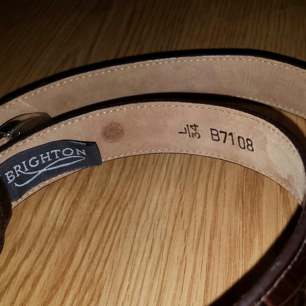 Brown Brighton belt - Picture 3 of 4