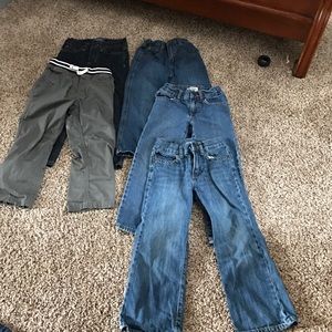 Boys size 4t nice jeans and a pair of lucky jeans