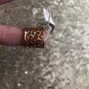 Tory Burch monogram ring