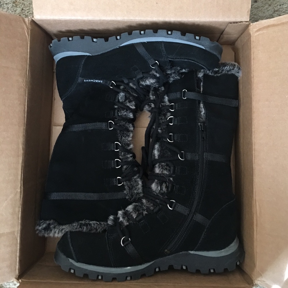 Faux Fur Winter Boots!