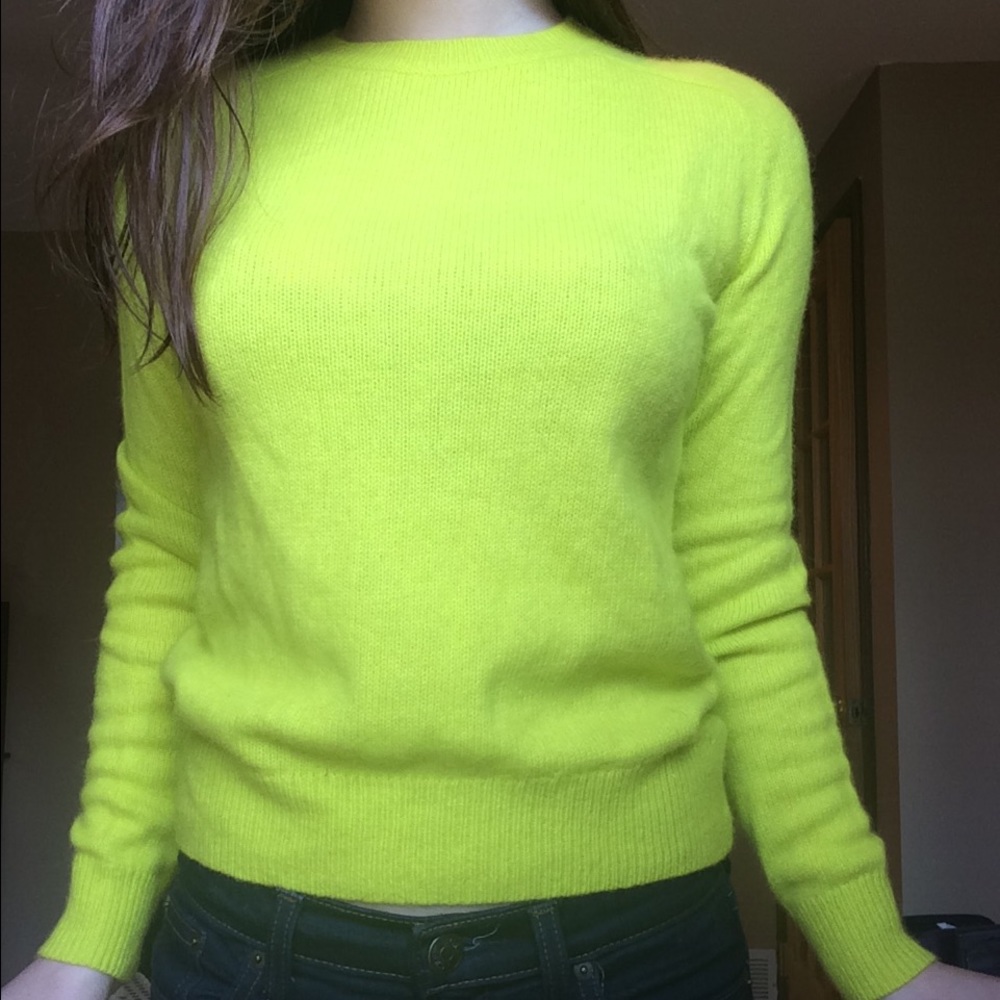 Neon sweater