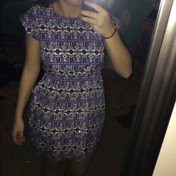 Aztec Print Dress - Picture 2 of 3
