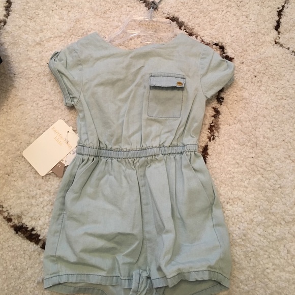 Kardashian Kids light denim romper 6M NWT - Picture 1 of 2