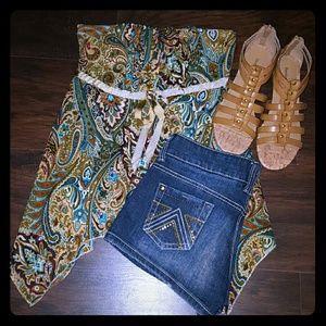 EUC Self Esteem sleeveless top