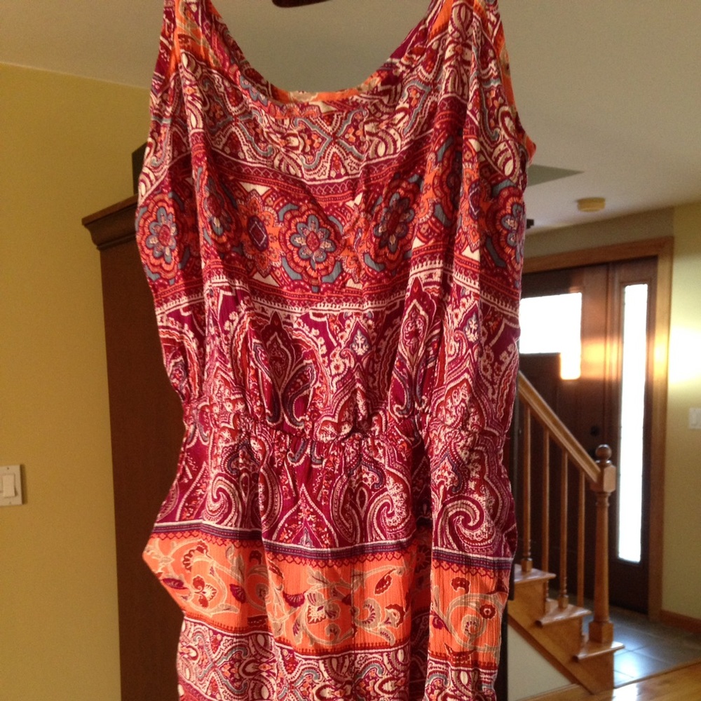 Forever 21 printer Romper