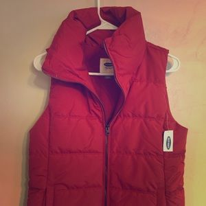 NWT Red Old Navy Vest!!
