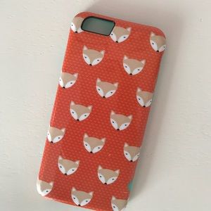 Cute fox iPhone 6 case 🦊💙