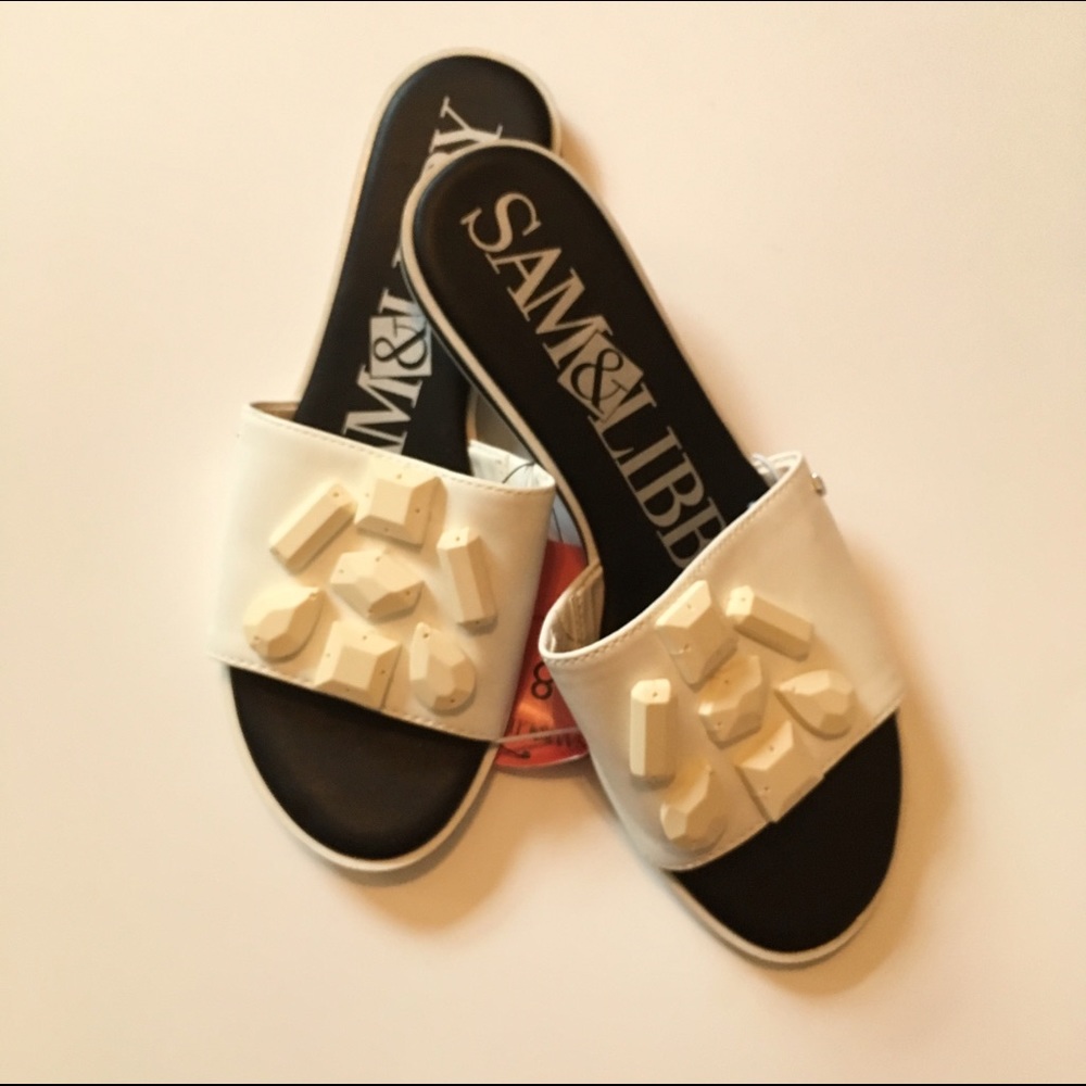 NWT Sam & Libby Embellished Sandals